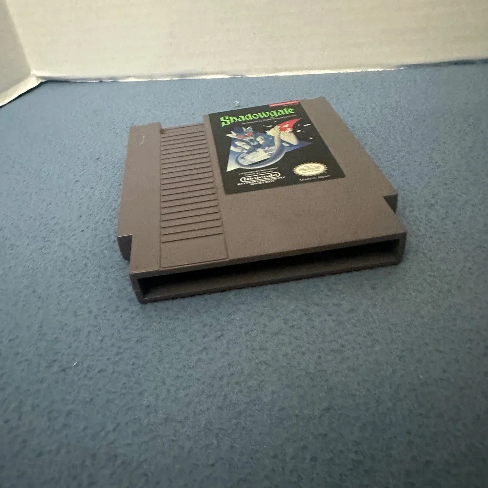 Shadowgate Nintendo NES Game Cartridge Kemco NES-3S-USA Authentic Retro 8-Bit